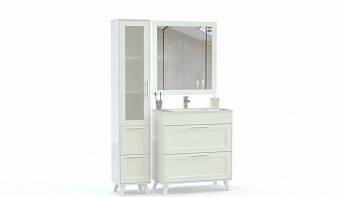 Комплект для ванной комнаты Микс 5 BMS белого цвета