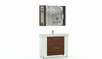 Комплект для ванной Клиф 4 BMS комплект с тумбой, раковиной, зеркалом