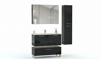 Мебель для ванной Тонни 1 BMS комплект с тумбой, раковиной, зеркалом