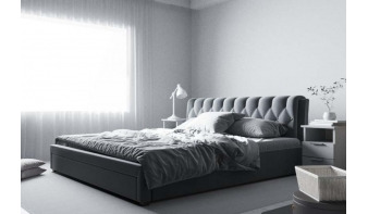 Мягкая двуспальная кровать Alexa 1