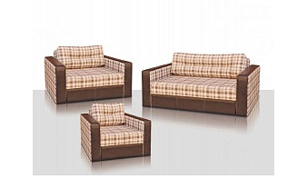 Прямой диван Бум Канапе BMS тип - прямой, цвет - коричневый