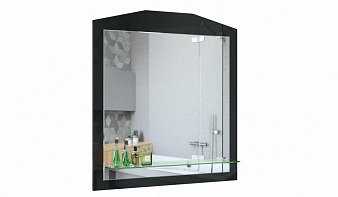 Зеркало для ванной Леона 7 BMS черное