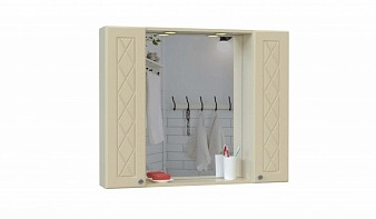 Зеркало в ванную Хелика 5 BMS с 2 шкафчиками