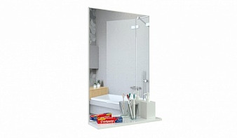 Зеркало в ванную комнату Файн 9 BMS с полками