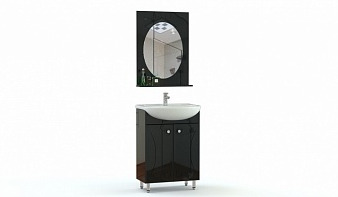 Мебель для ванной Флер 3 BMS комплект с тумбой, раковиной, зеркалом