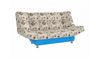 Прямой диван Клик-Кляк Люкс BMS тип - прямой, цвет - синий