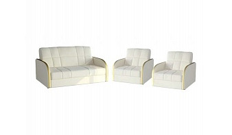 Комплект мягкой мебели Пуйл BMS тип - прямой, материал - кожа