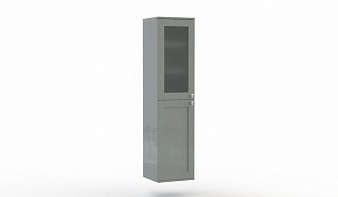 Подвесной шкаф в ванную Аро 7 BMS серый