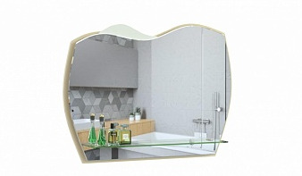 Зеркало в ванную комнату Пайтон 9 BMS шириной 50 см