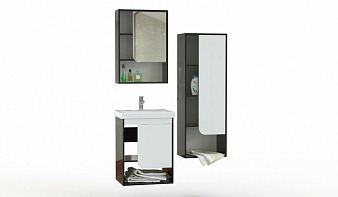 Мебель для ванной Этик 3 BMS комплект с тумбой, раковиной, зеркалом