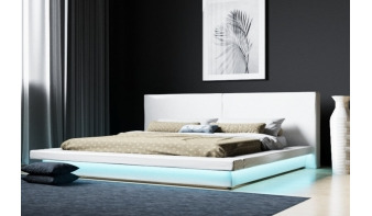 Двуспальная кровать с мягкой обивкой Подиум