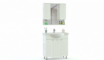 Мебель для ванной Лондон 3 BMS комплект с тумбой, раковиной, зеркалом