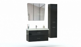 Мебель для ванной Рокси 4 BMS комплект с зеркалом и шкафом