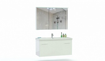 Комплект для ванной Чили 4 BMS белого цвета