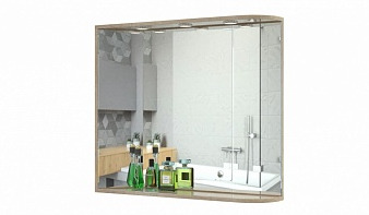 Зеркало для ванной угловое Парсон 6 BMS 80-85 см