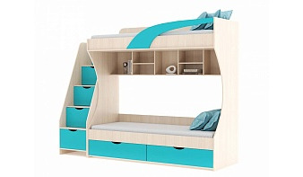 Детская двухъярусная кровать Кадет BMS для детской спальни