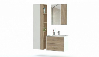 Мебель для ванной Гамма 2 BMS комплект с зеркалом и шкафом