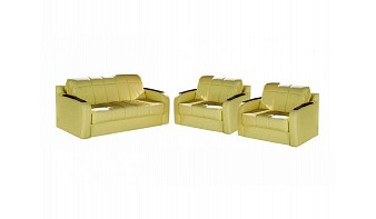 Комплект мягкой мебели Тифани BMS тип - прямой, материал - кожа
