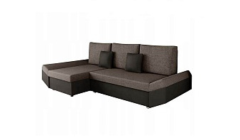 Угловой диван Moris BMS коричневого цвета