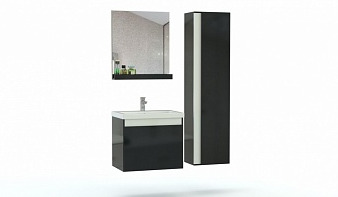 Мебель для ванной комнаты Мия 1 BMS комплект с тумбой, раковиной, зеркалом