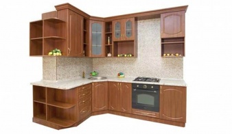 Кухня Классик BMS коричневого цвета