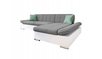 Угловой диван Малви BMS серого цвета