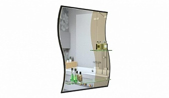Зеркало в ванную комнату Дуо 1 BMS шириной 70 см
