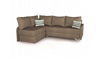 Угловой диван Монако 2 BMS коричневого цвета