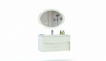 Комплект для ванной Кристи 4 BMS белого цвета