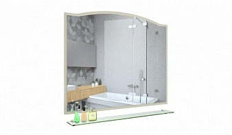 Зеркало для ванной Эвридика 8 BMS шириной 70 см