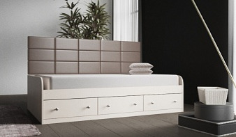 Дизайнерская Кровать с 3 ящиками Монти 2 BMS