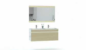 Мебель для ванной комнаты Прайм 1 BMS комплект с тумбой, раковиной, зеркалом
