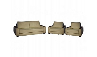 Комплект мягкой мебели Сан-Ремо-2 BMS тип - прямой, цвет - бежевый