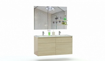 Мебель для ванной Румба 3 BMS комплект с тумбой, раковиной, зеркалом