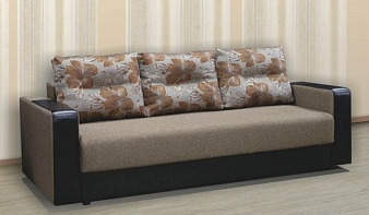 Прямой диван Виват BMS коричневый
