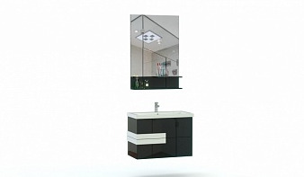 Мебель для ванной Румба 5 BMS черно-белая