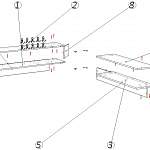 Схема сборки Вешалка угловая Неман 3 BMS