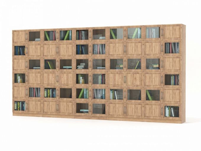 Шкаф для книг Лотарио 3 BMS - Фото