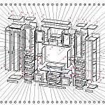 Схема сборки Мебельная стенка Анастасия BMS
