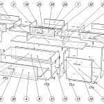 Схема сборки ТВ тумба Хилтон 1.1 BMS