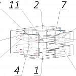 Схема сборки Тумба Бетти 13 BMS