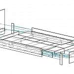 Схема сборки Кровать Версаль 4 BMS