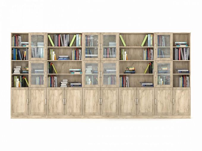 Шкаф для книг Лотарио 2 BMS - Фото