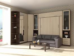 Распродажа - Шкаф-кровать с диваном Ренто BMS (4000х2400х2230)