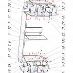 Схема сборки Стол письменный Пьеро 12 BMS