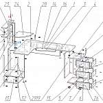 Схема сборки Стол СТ-21 BMS