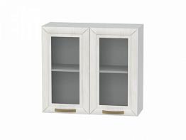 Распродажа - Шкаф верхний 2 двери со стеклом Агава BMS  (600х900х400)