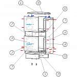 Схема сборки Прикроватная тумба Бася 1 BMS