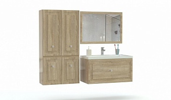 Комплект для ванной Шайн 5 BMS комплект с тумбой, раковиной, зеркалом