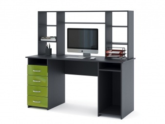 Компьютерный стол Милак глянец 13 BMS по индивидуальному размеру